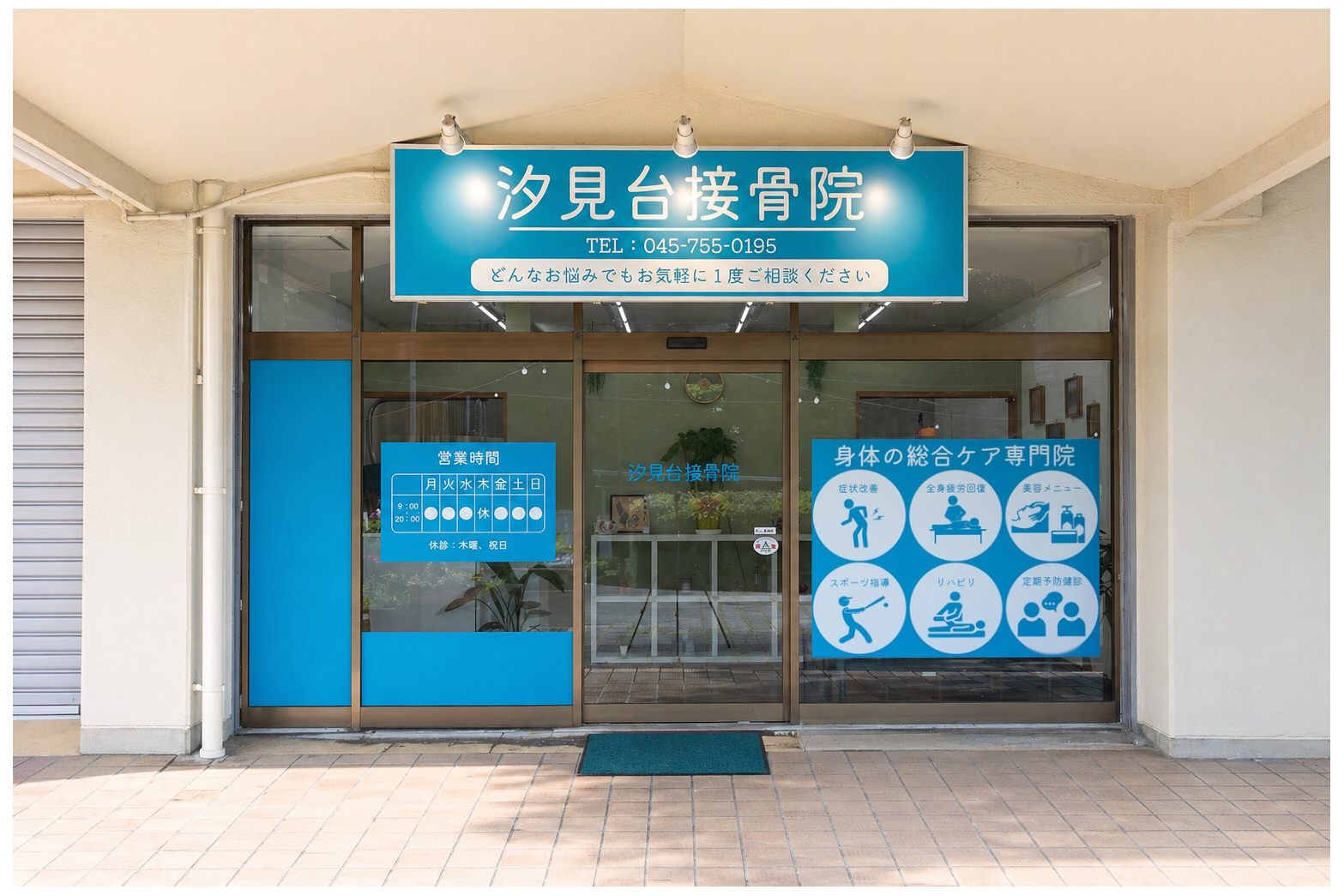汐見台接骨院 外観